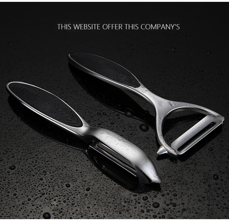 Zinc Alloy Multi-Function Vegetable Peeler Stainless Steel
