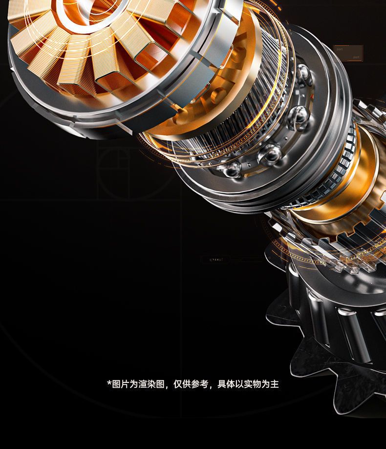 奥克斯筋膜枪按摩器液晶屏颈膜抢肌肉放松电动智能 礼品
