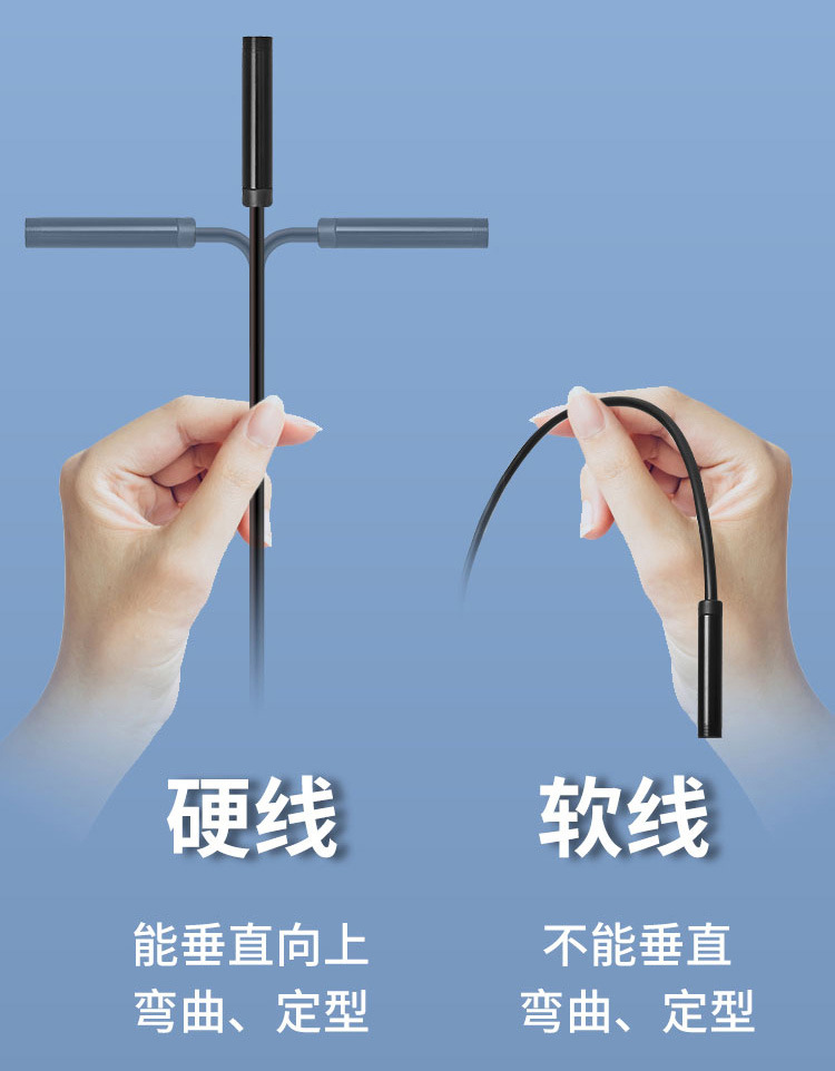 iOS endoscope with waterproof HD camera for Apple devices