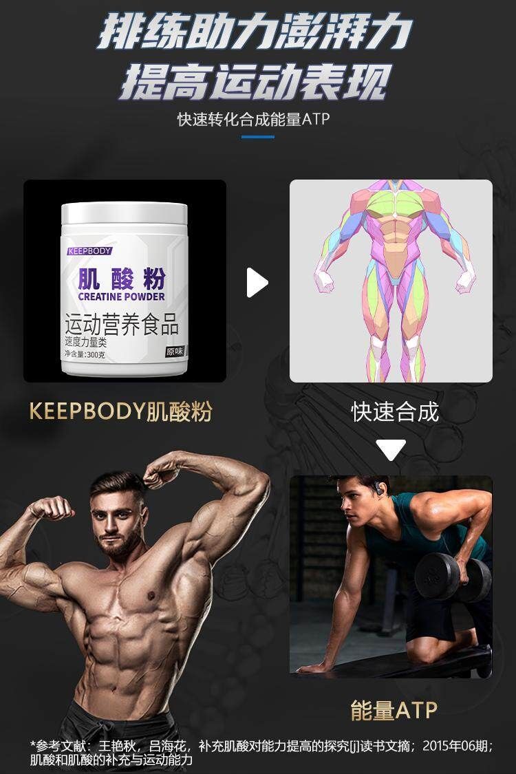 Keepbody creatine monohydrate powder 99.99%
