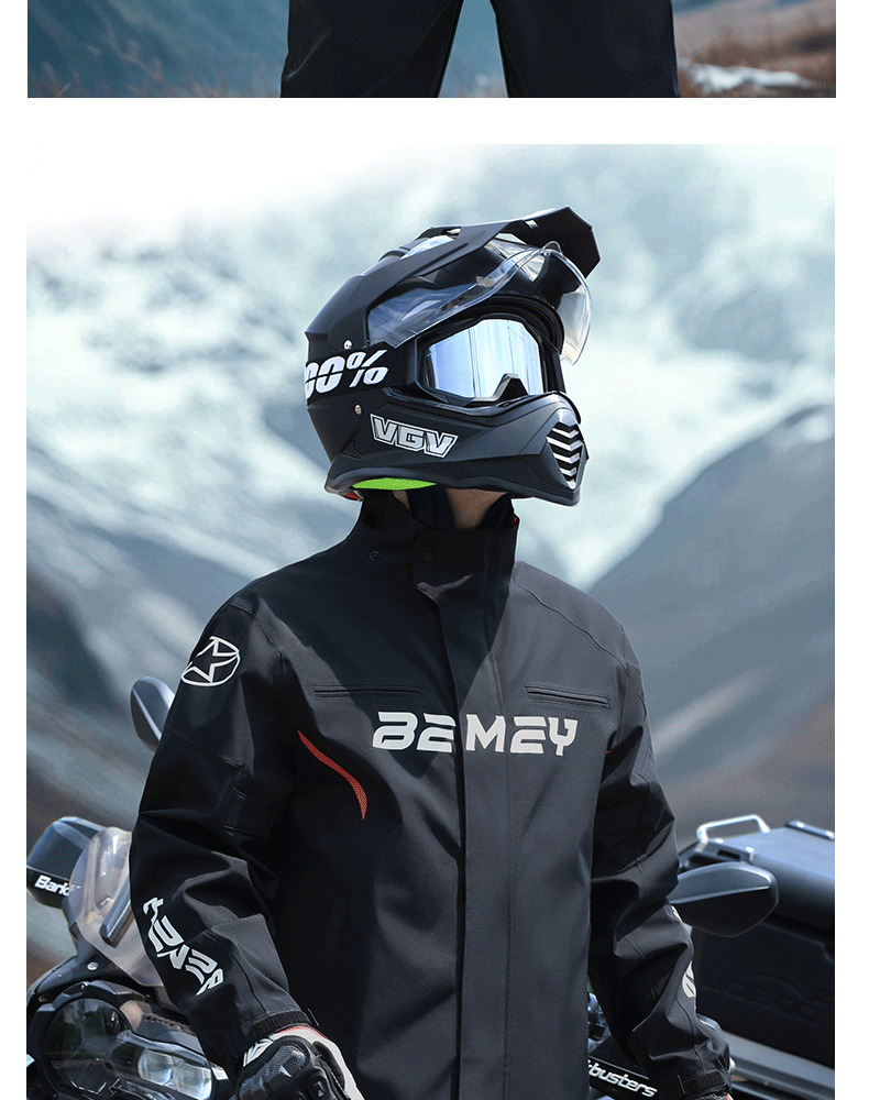 Motorcycle raincoat men's suit, full body waterproof