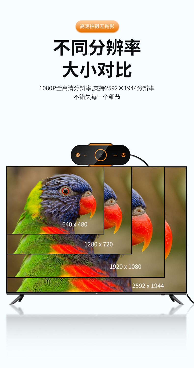 X9 1080P HD USB webcam