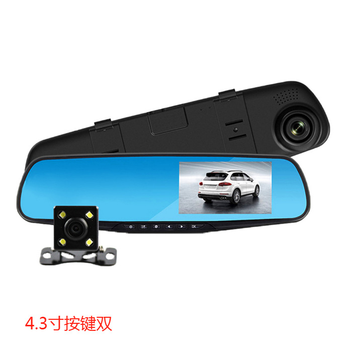 10 Zoll ADAS Dashcam 4K Rückspiegel Dual-Objektiv Rückfahrkamera