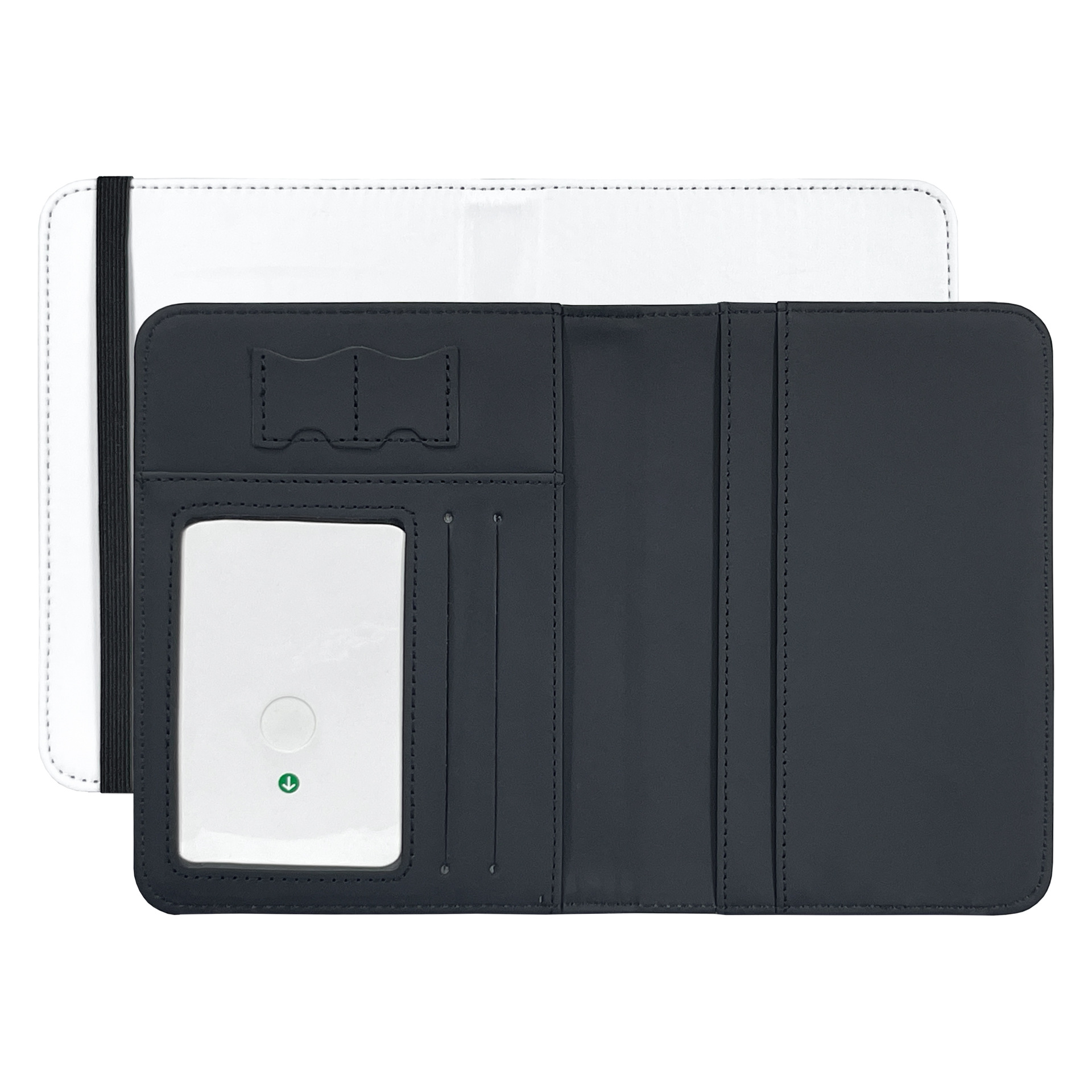 Cross-border New Style Heat Transfer Sublimation Large Capacity Multi-Card Slot Passport Holder Convenient Blank Document Protection Cover
