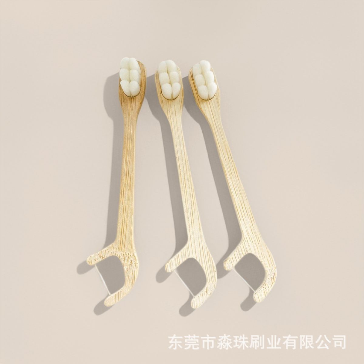 跨境爆珠牙刷一次性户外旅行牙刷迷你便携牙刷牙线漱口水套装批发