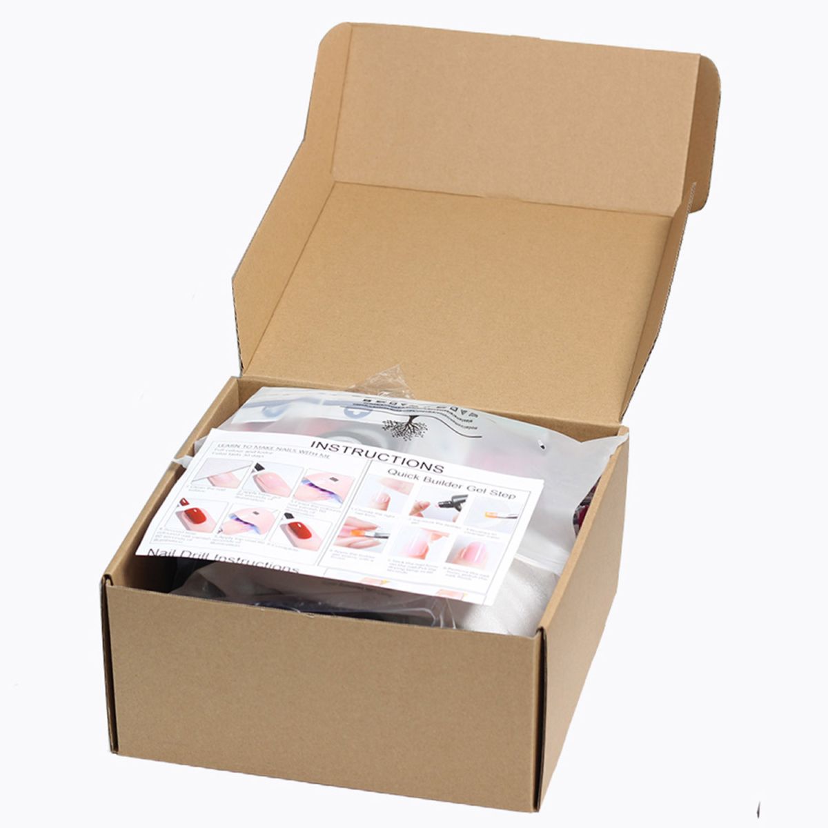 亚马逊美甲套装全套diy 美甲工具套装跨境开店家用初学者工厂批发
