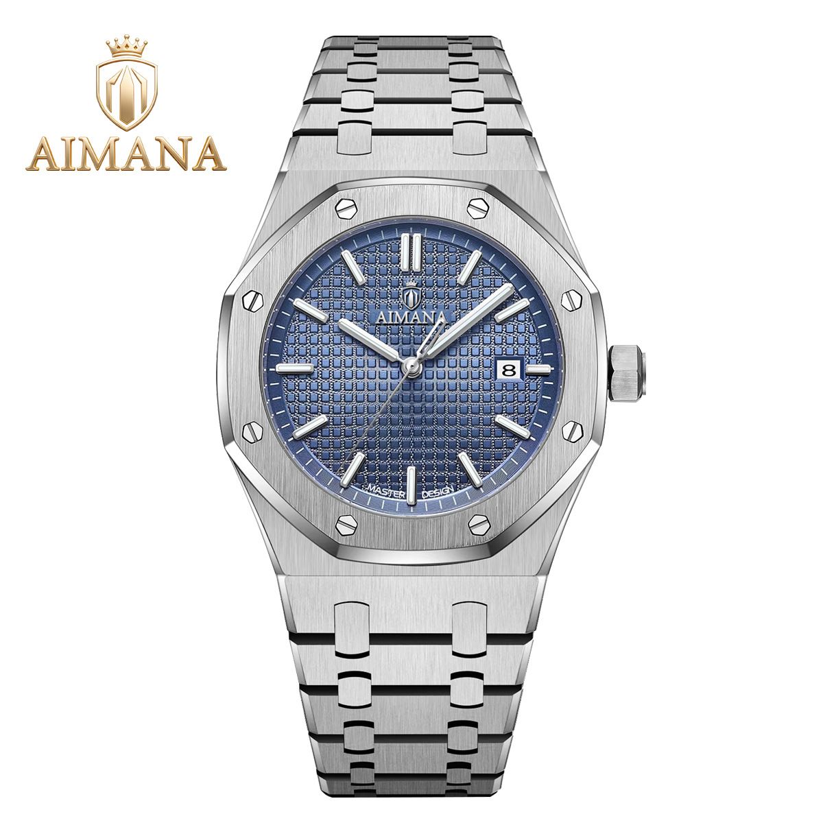 AIMANA Herrenuhr, wasserdicht leuchtend