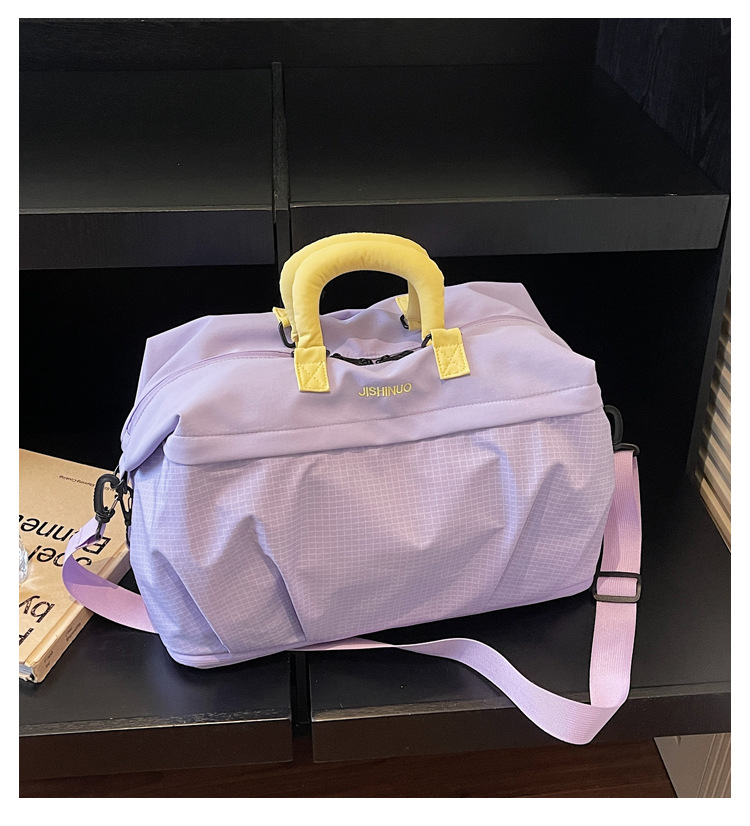 Expandable travel bag, large capacity, lightweight, women's