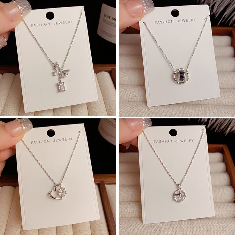 Minimalist Silver Collarbone Chain, Gold Electroplating