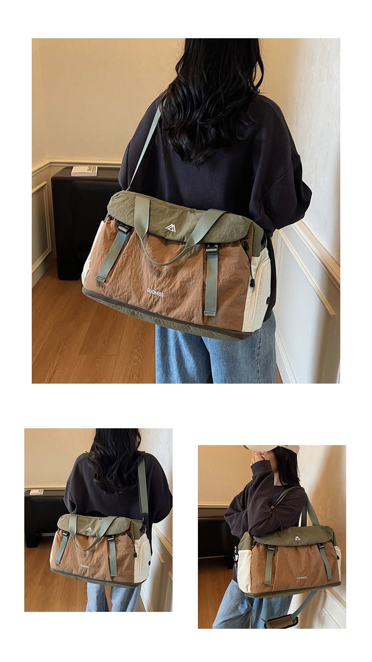 Women's travel bag with dry and wet separation, large capacity