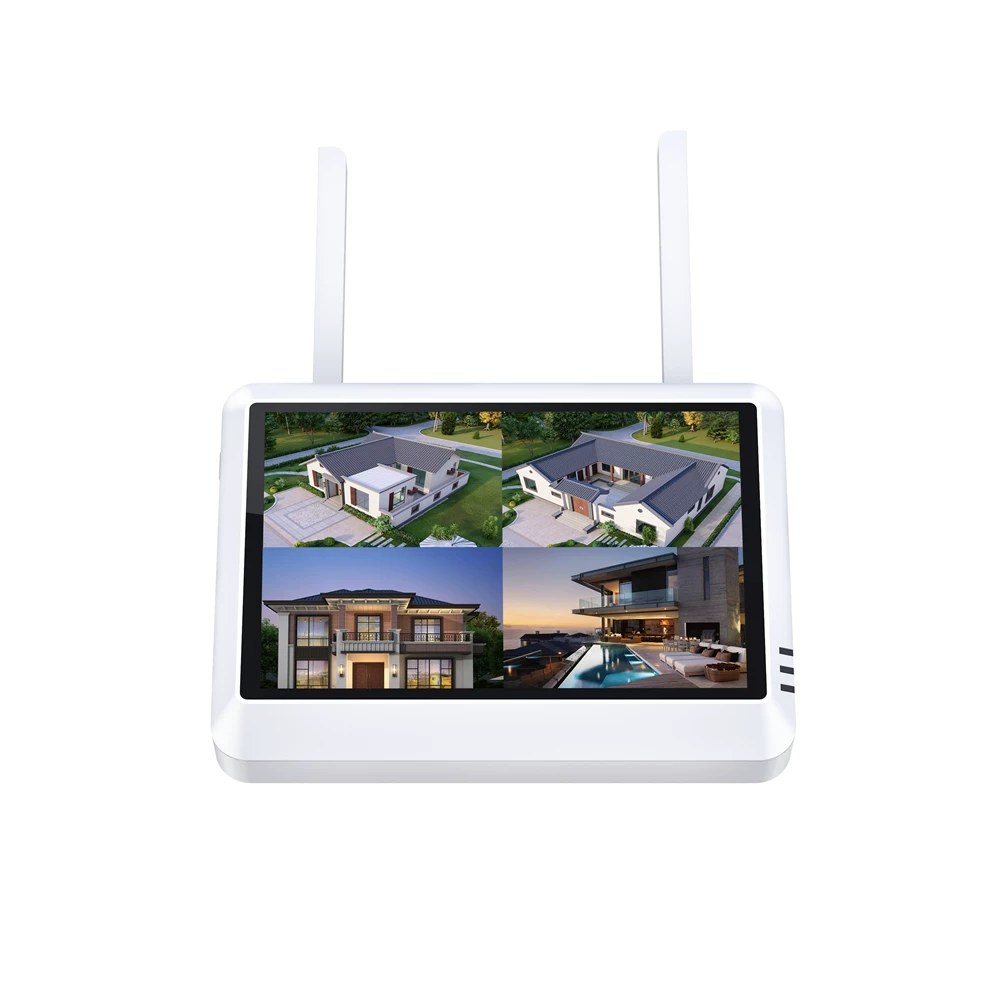 Drahtlos NVR WiFi Set mit Display Videorecorder-System