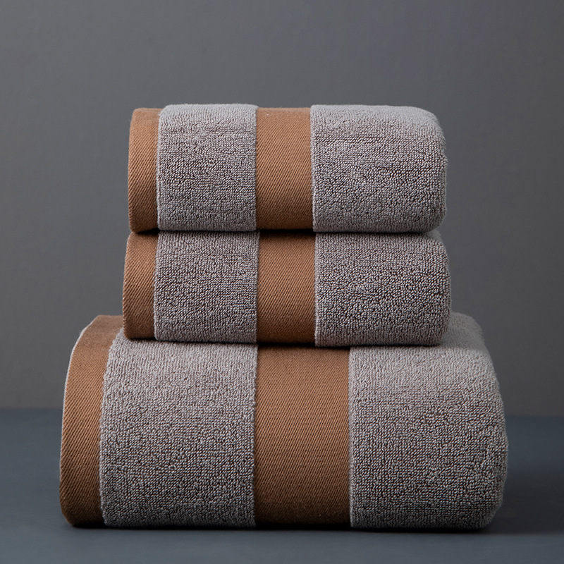 Pure cotton bath towel thickened hotel luxury set