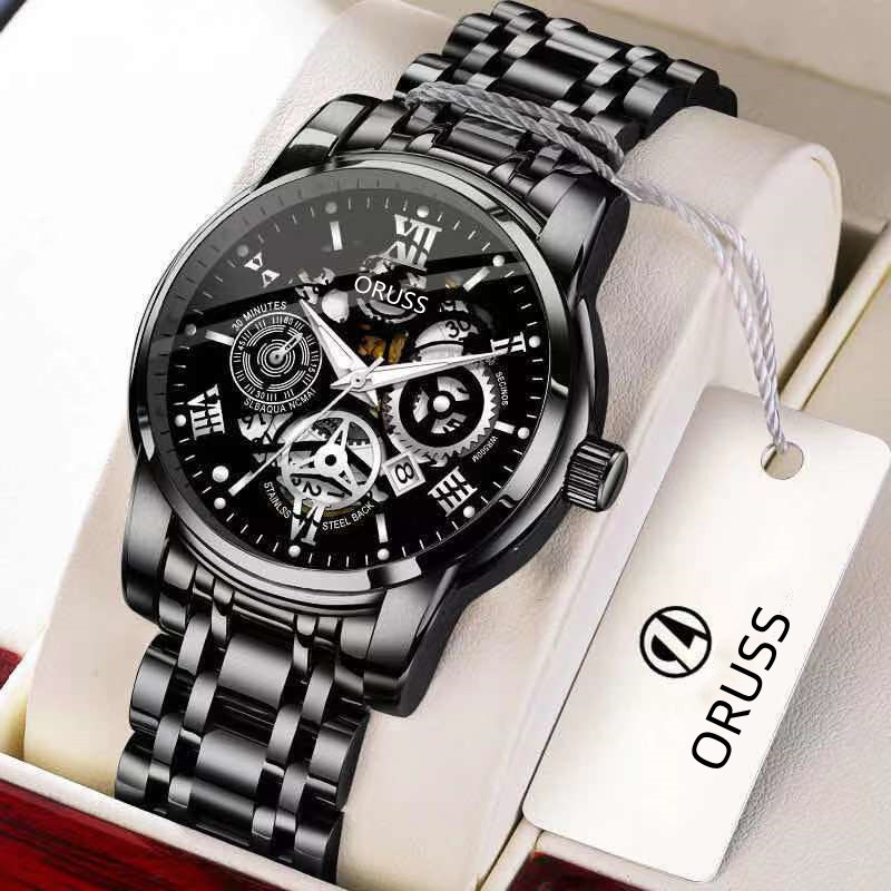 Swiss brand automatic men's watch, waterproof, luminous