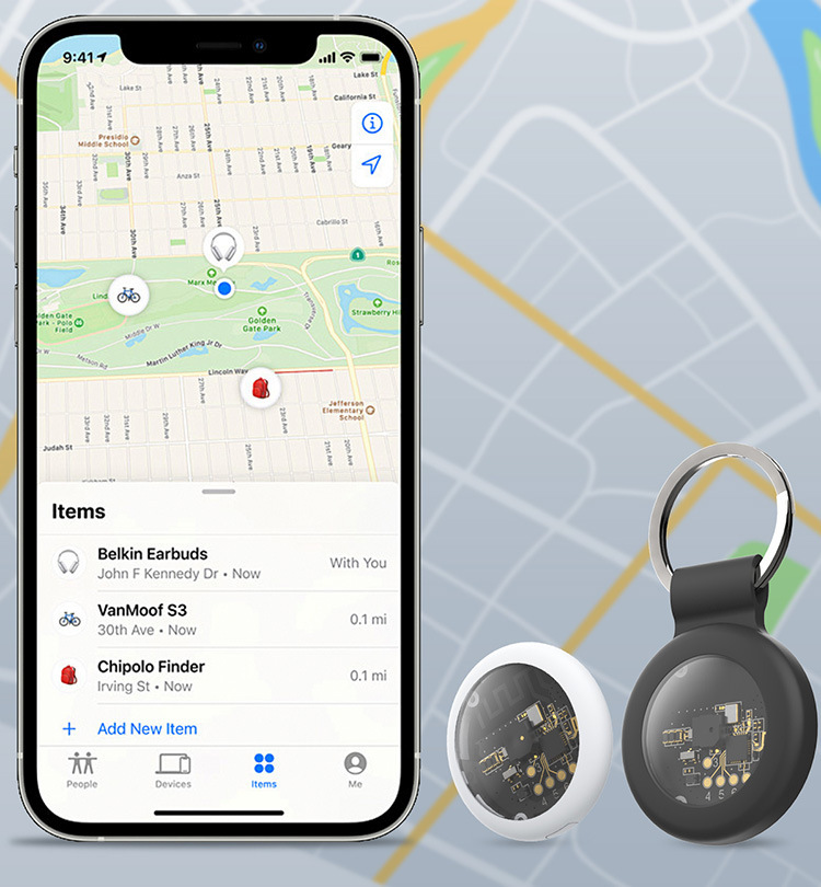 GPS locator dual-system universal pet and luggage tracker