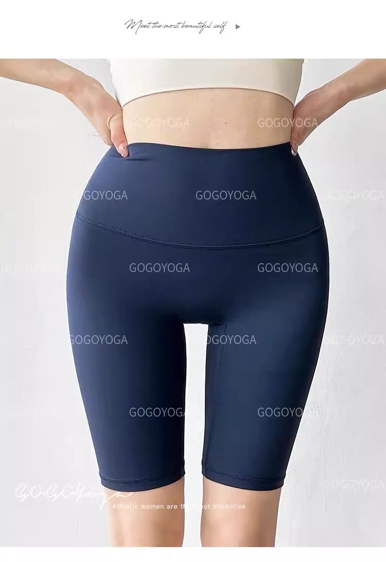 Kadın yoga pantolonu, yüksek belli, kalça kaldırmalı