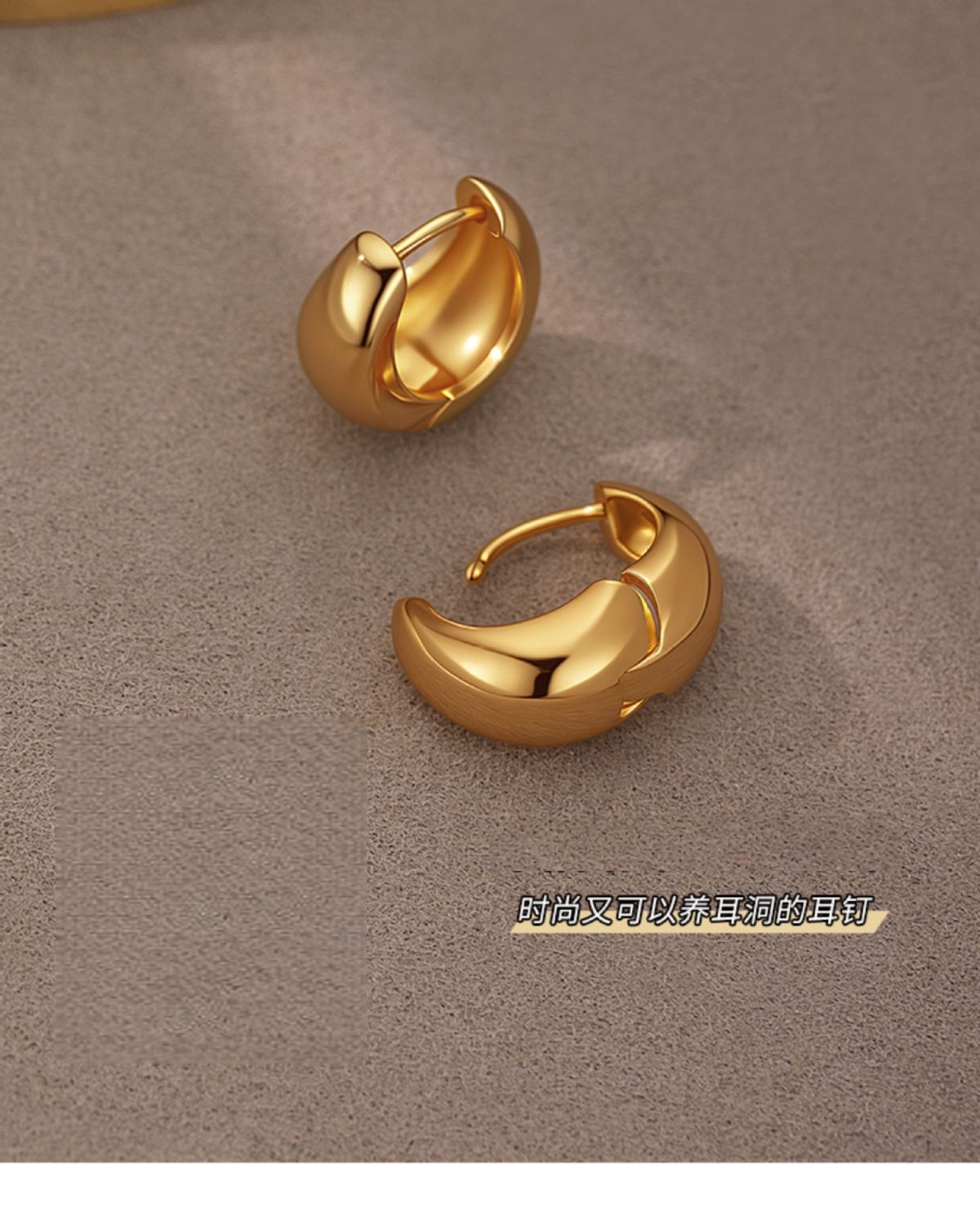 925er-Silber-Tropfen-Ring-Ohrringe für Damen