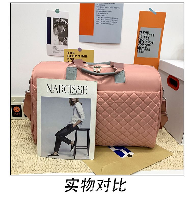 时尚旅行包女包手提包女士单肩包斜挎包短途旅游运动健身包潮批发