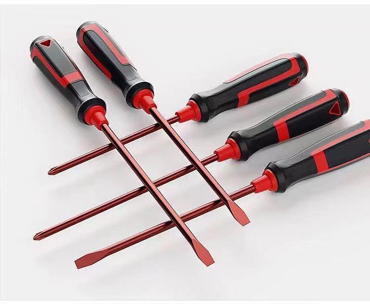 S2 steel screwdriver set, magnetic, industrial grade