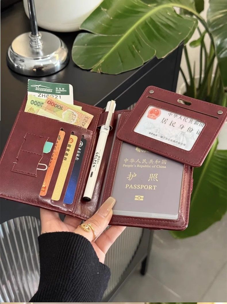 Pasaport kılıfı, çok fonksiyonlu seyahat organizer