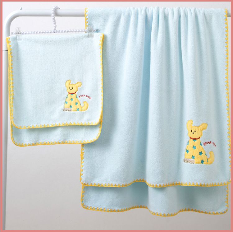 Hunde-Handtuch Set, 3-teilig, Korallensamt