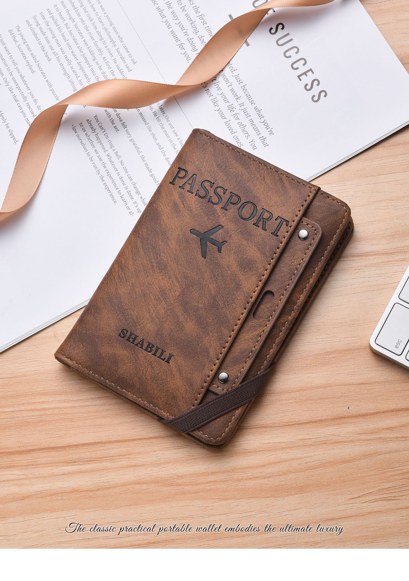 Passport holder with multi-functional storage for cards, documents and tickets
