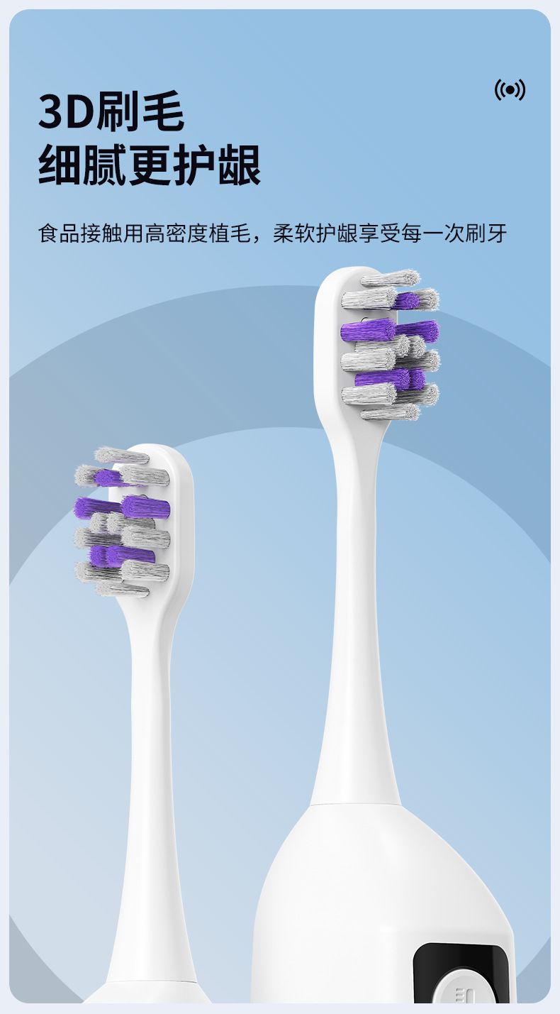 Smart electric toothbrush and water flosser combo kit, portable