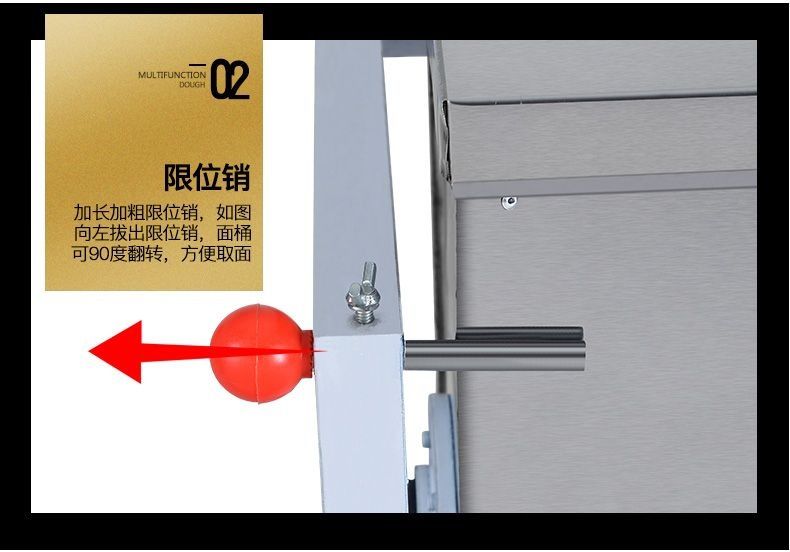 Kommerzielle Teigmaschine, 25 kg vollautomatisch
