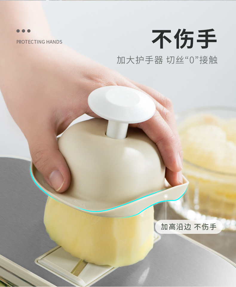 Multifunctional vegetable grater, safe, stainless steel