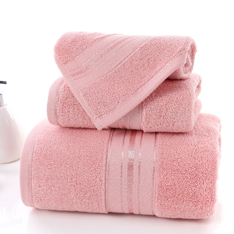 Bath towel pure cotton 70x150 thickened absorbent