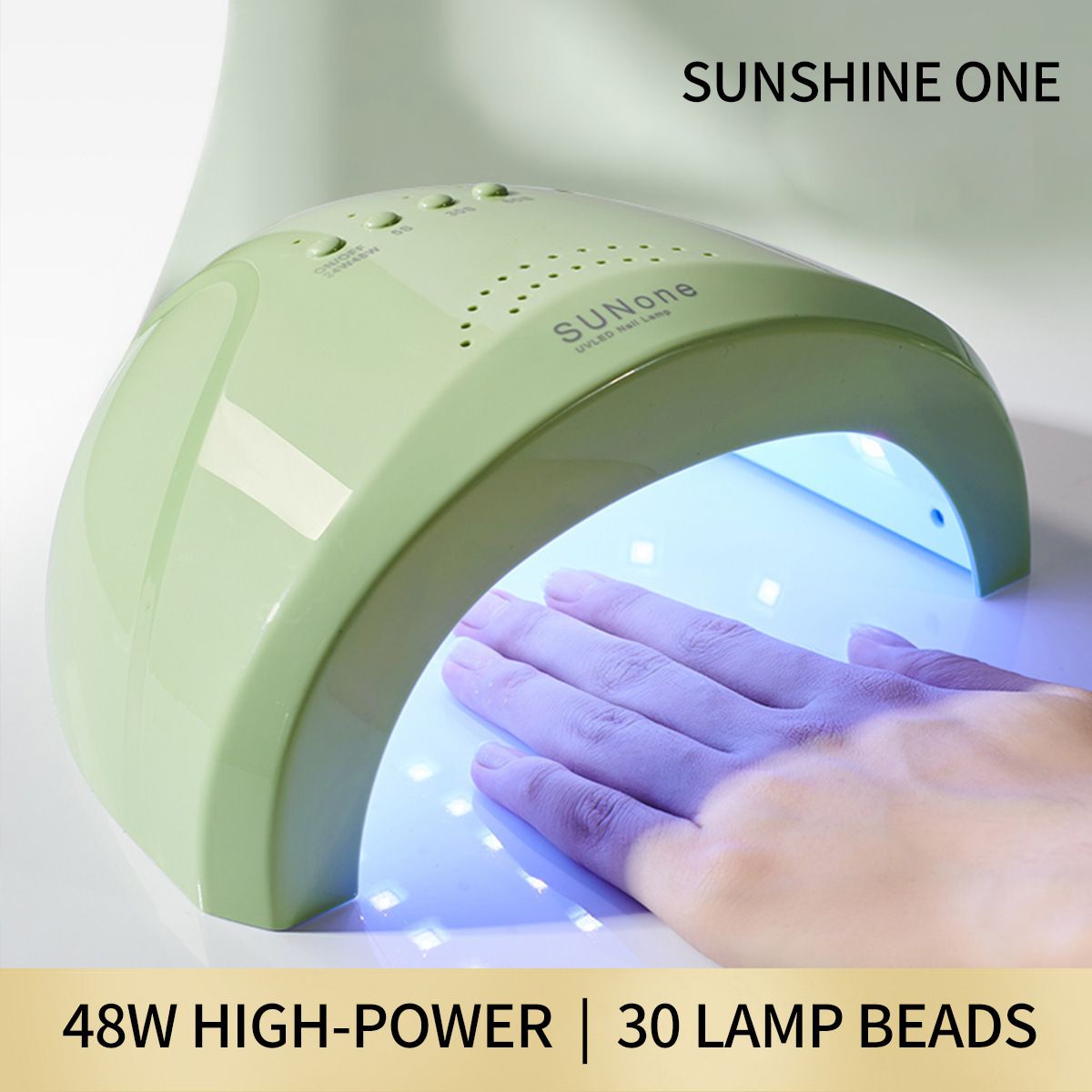 LED-Nageltrocknungsgerät, schnelltrocknend, USB-aufladbar