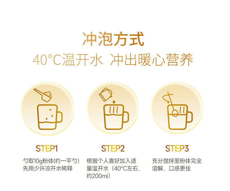 Protein powder for middle-aged and elderly, whey protein