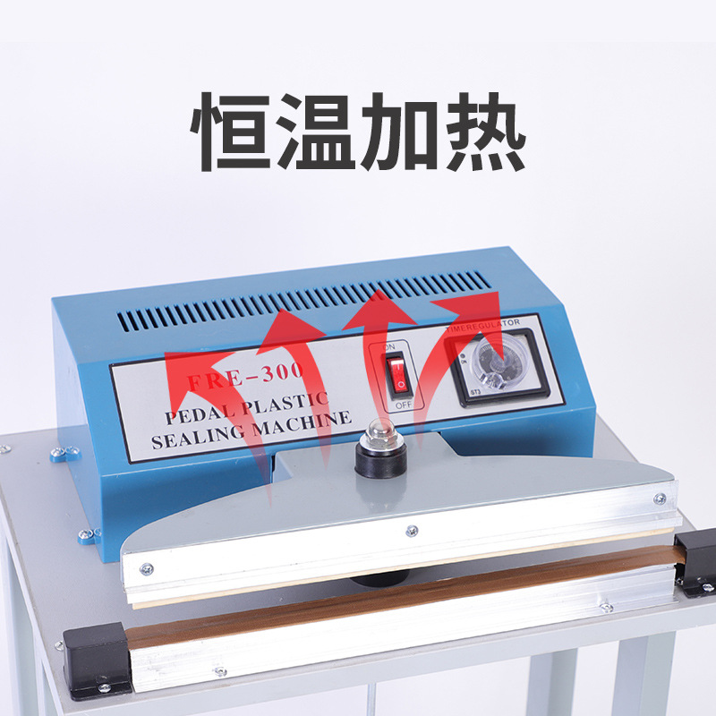 Fast Foot Pedal Sealing Machine Plastic Film Cutting Machine Home-Use Food Tea Sealing Machine Factory Direct Supply