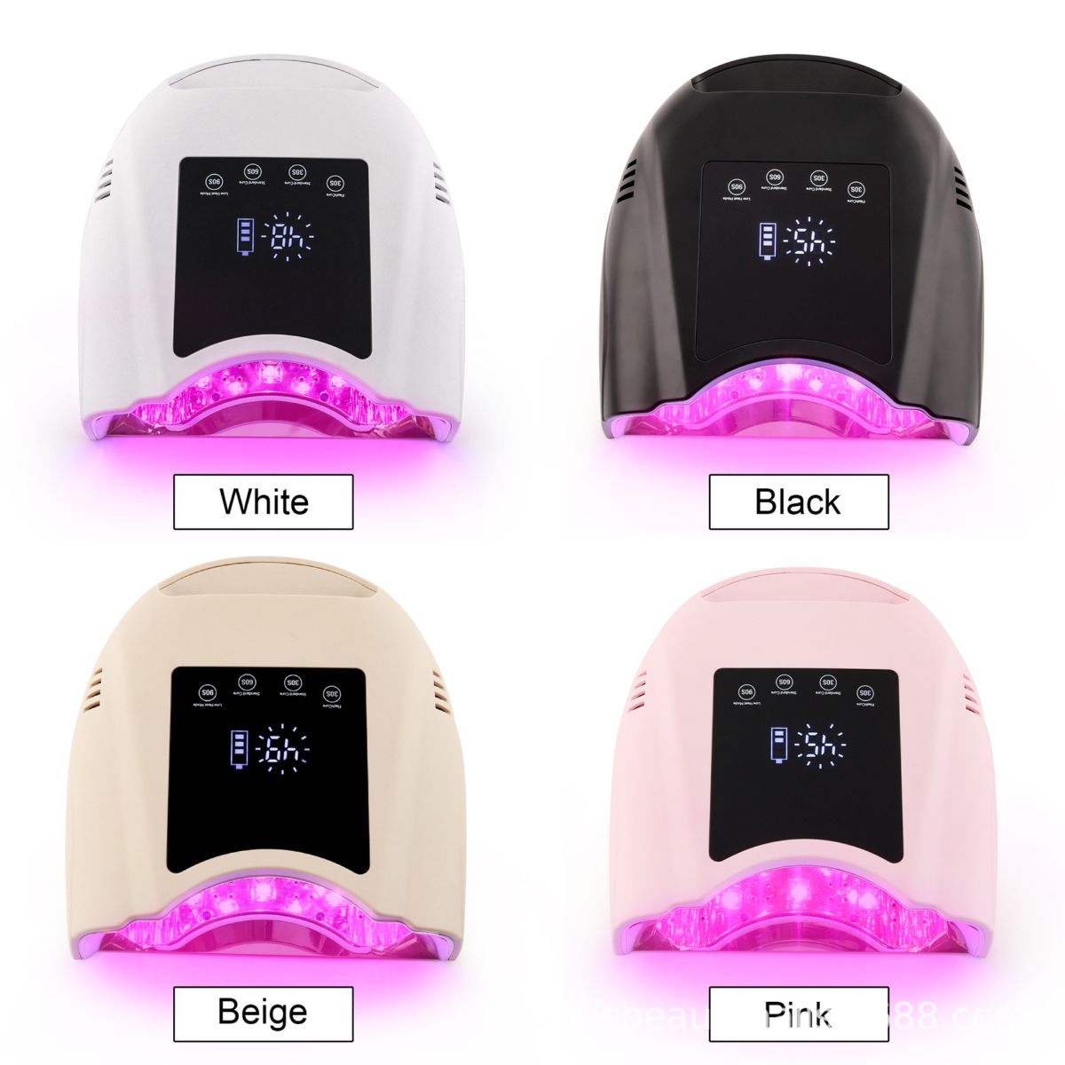 UV/LED tırnak lambası, profesyonel, hızlı kurutma, kablosuz