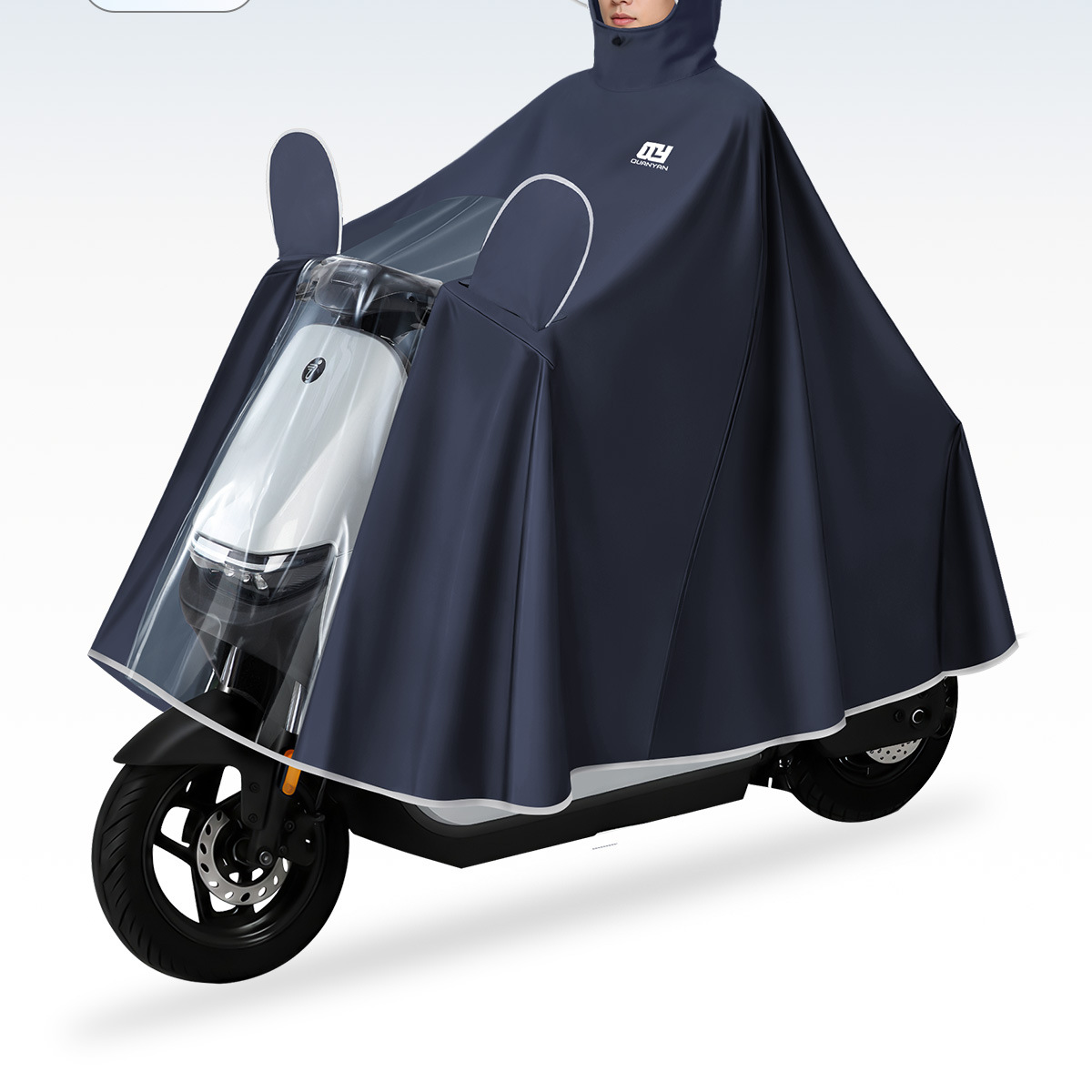 E-Vehicle Raincoat Full Body Extended Heavy Rain