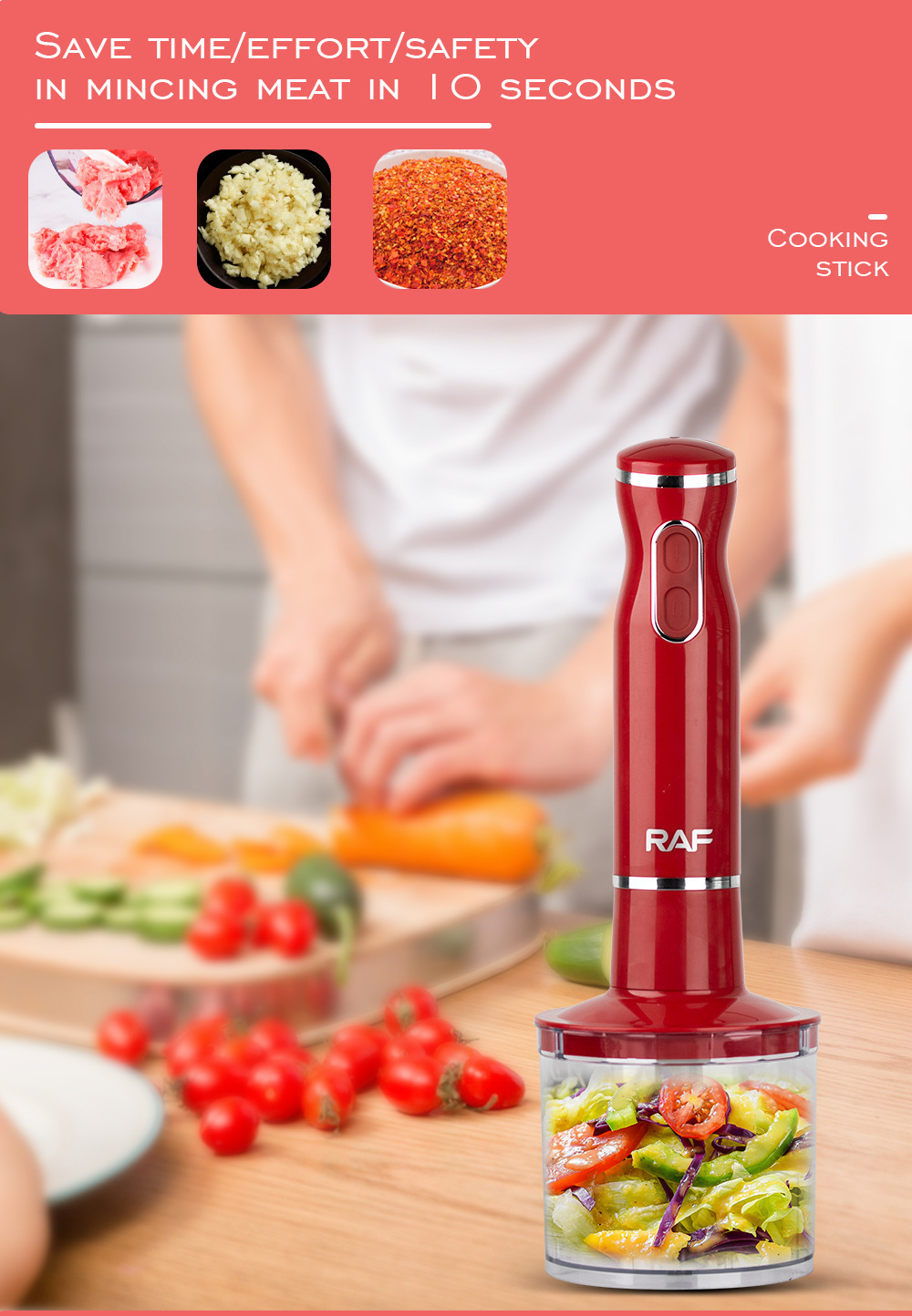 Home food processor multifunctional stainless steel