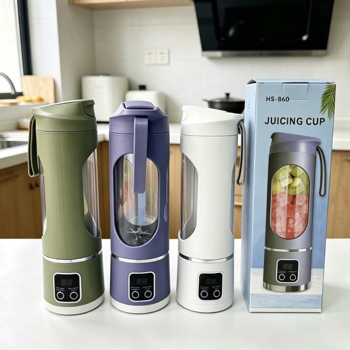 Portable USB rechargeable juice maker fully automatic