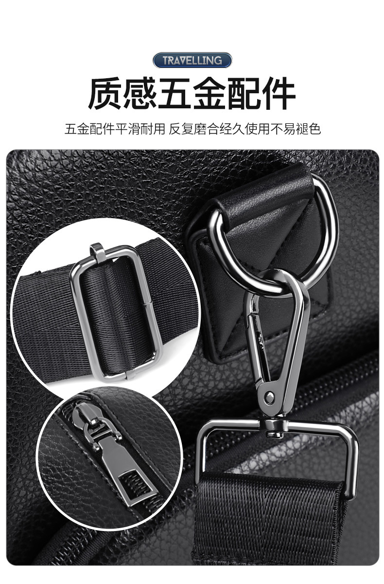 Travel bag, wet and dry separation, independent shoe compartment