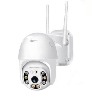 监控器 家用2.4GWiFi室内全景夜视手机远程灯泡摄像头无线监控器