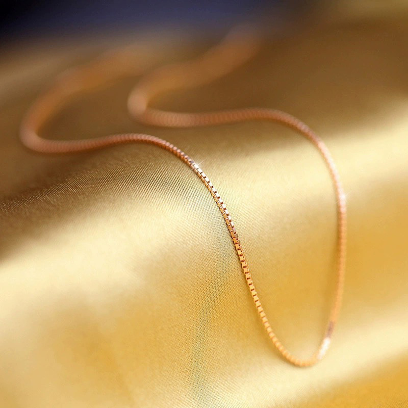 Aiyu Gold-Plated Clavicle Chain Necklace AY1122221
