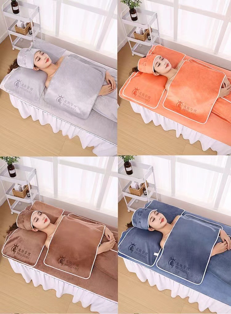 Bath towel set 3-piece, 300g cotton, non-shedding