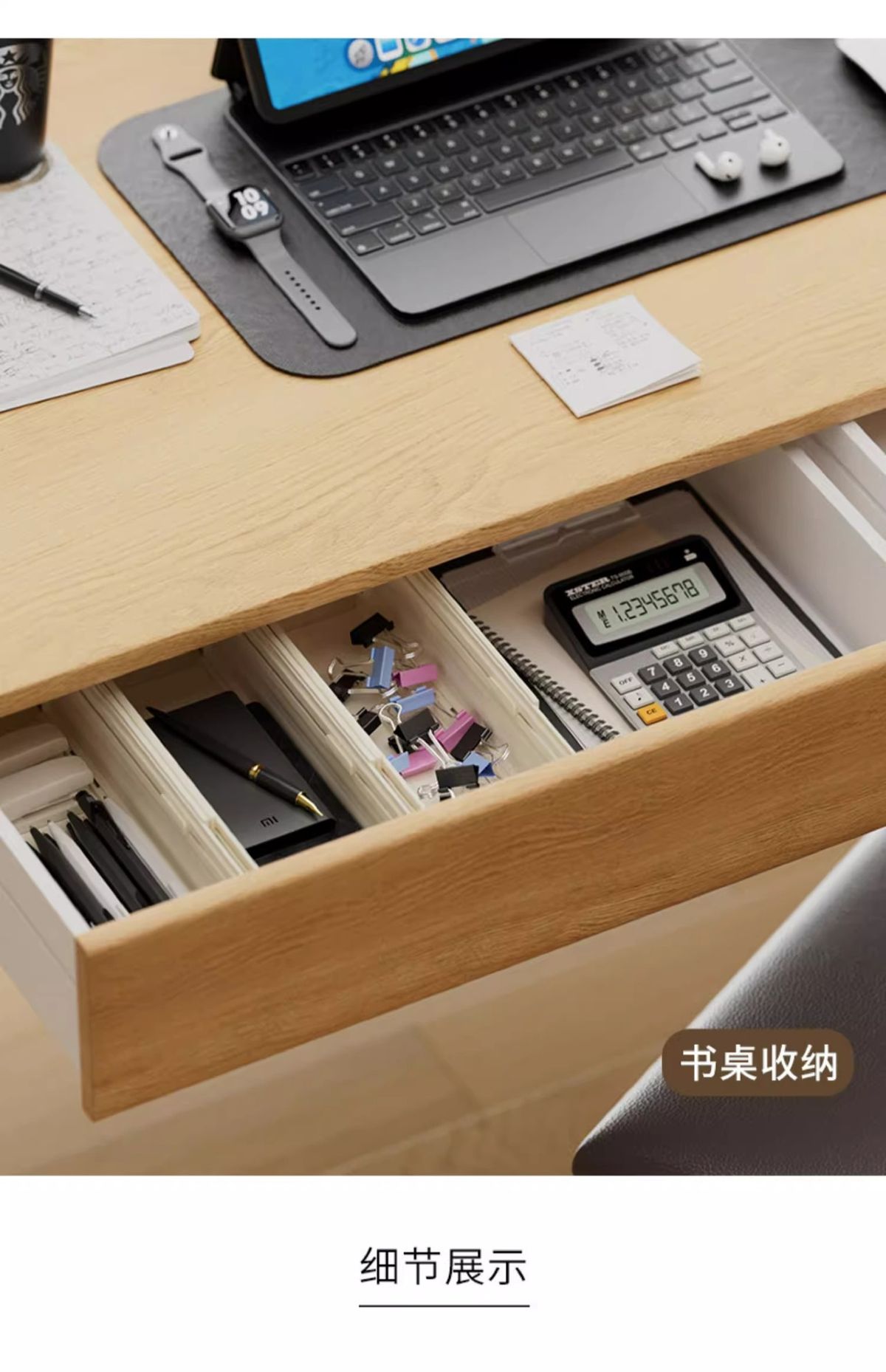 Retractable kitchen storage box with drawers for snacks