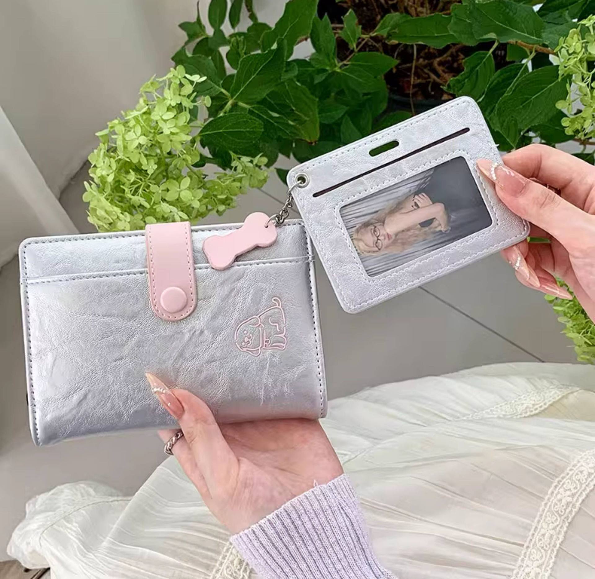 Hunde-Design Reisepass-Schutzhülle Portemonnaie