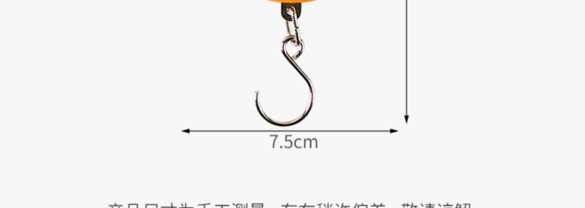 High Precision Portable Spring Scale, Pocket Size