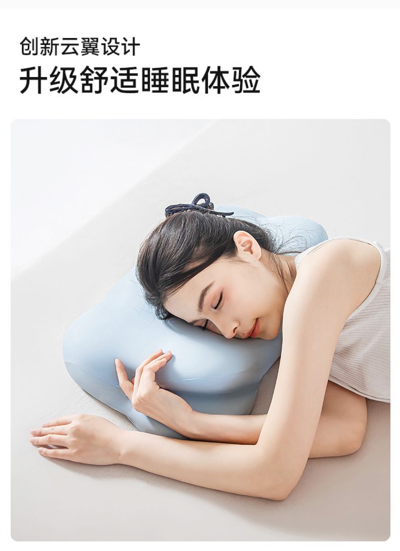 Cervical Spine Memory Foam Neck Pillow Pair
