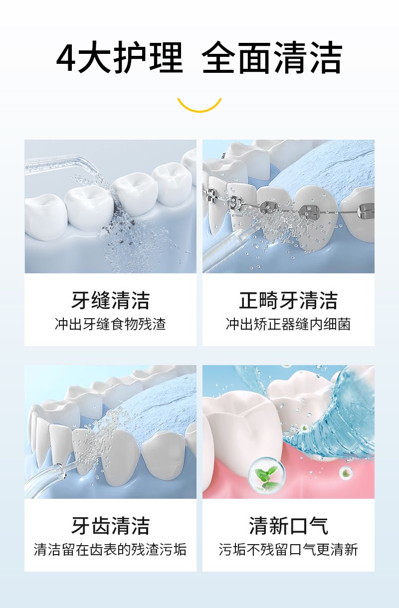 MOONSITI portable dental floss cleaner