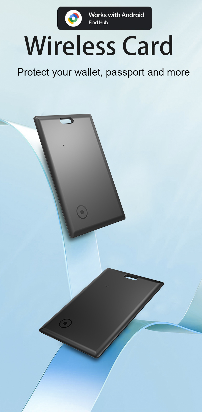 Android konum belirleyici kartı, Find Hub uyumlu