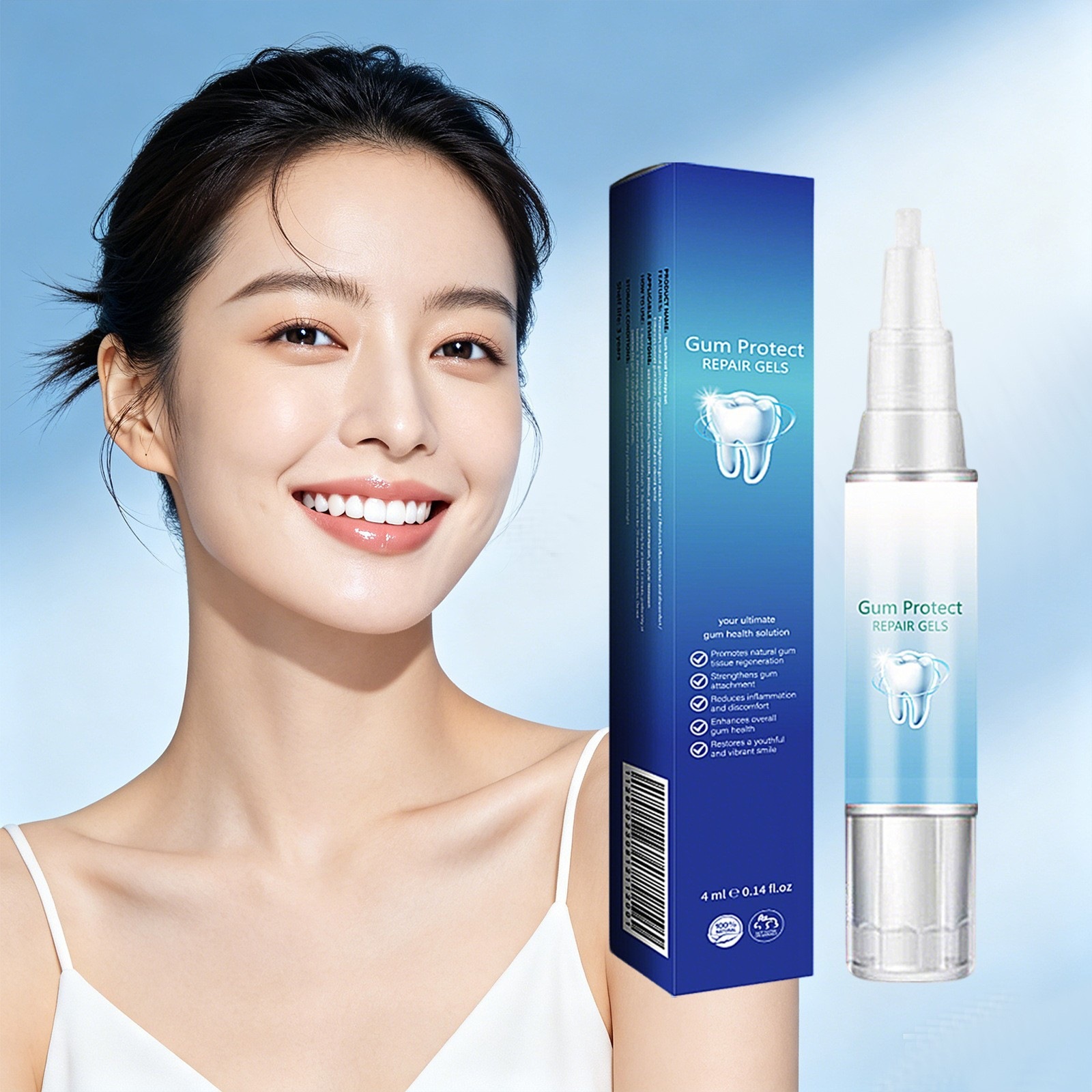 Gum Protect tooth whitening and cleaning pen