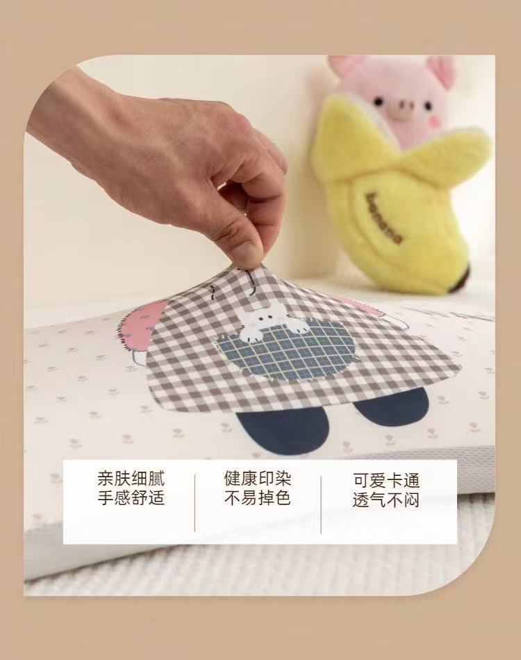 Kinderkissen, Memory-Foam, Eiskseide, kühlend