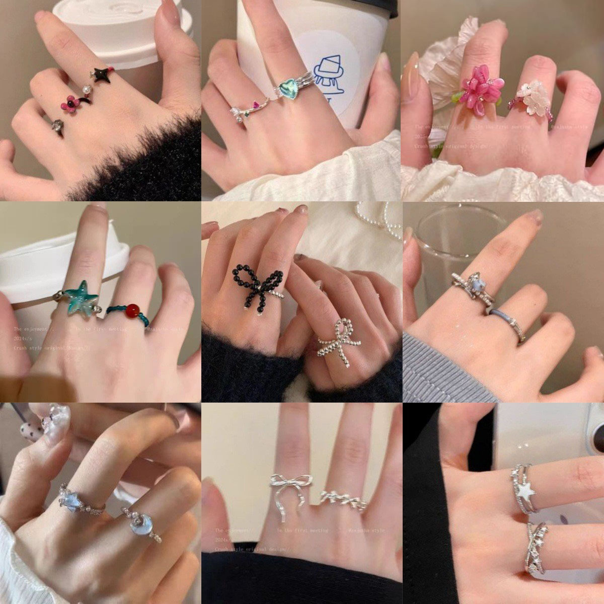 Korean Style Daily Ring, Index Finger