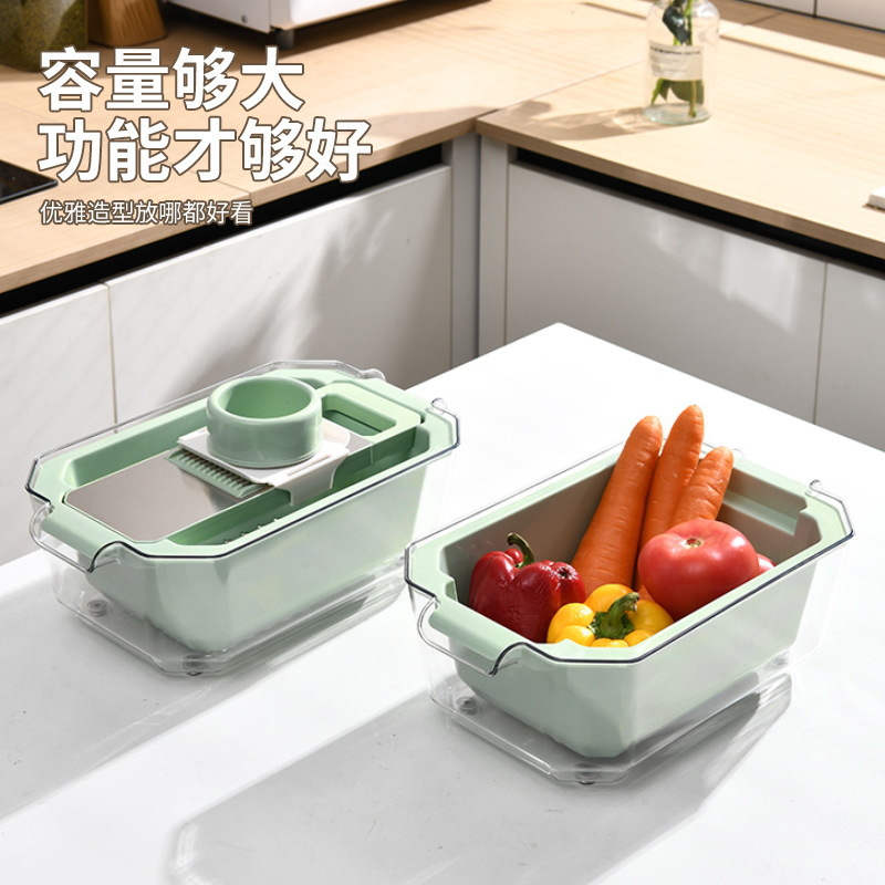 Stainless steel vegetable slicer and shredder, potato cutter